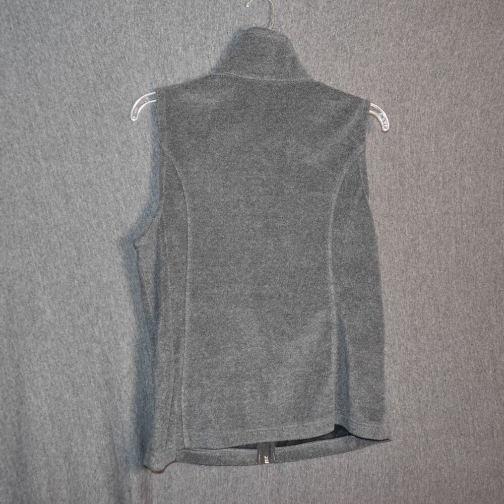 Columbia Women's Medium Gray Benton Springs Fleece Vest Outdoor Hiking - Picture 5 of 11